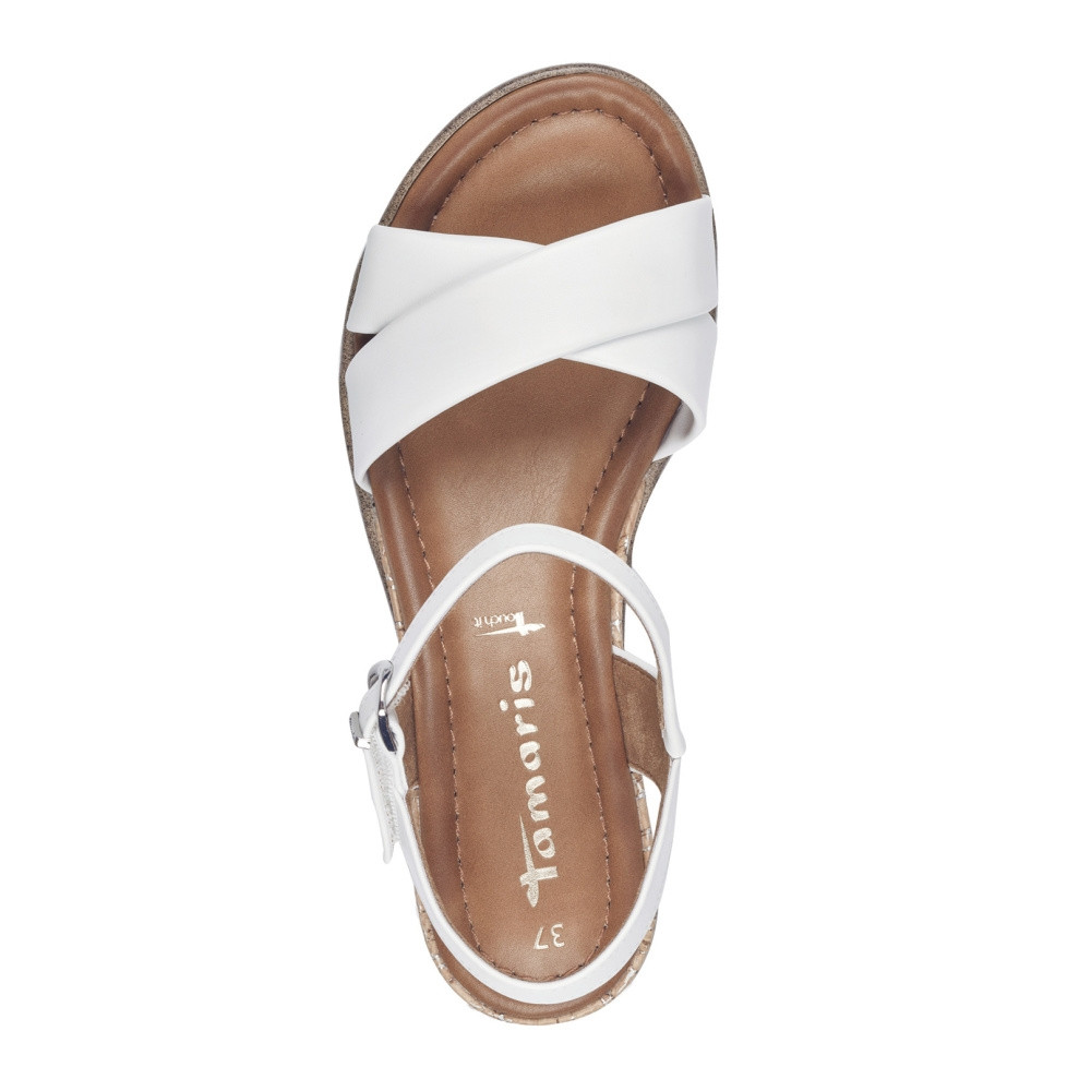 detail Dámské sandály TAMARIS 28106-42-100 bílá S5