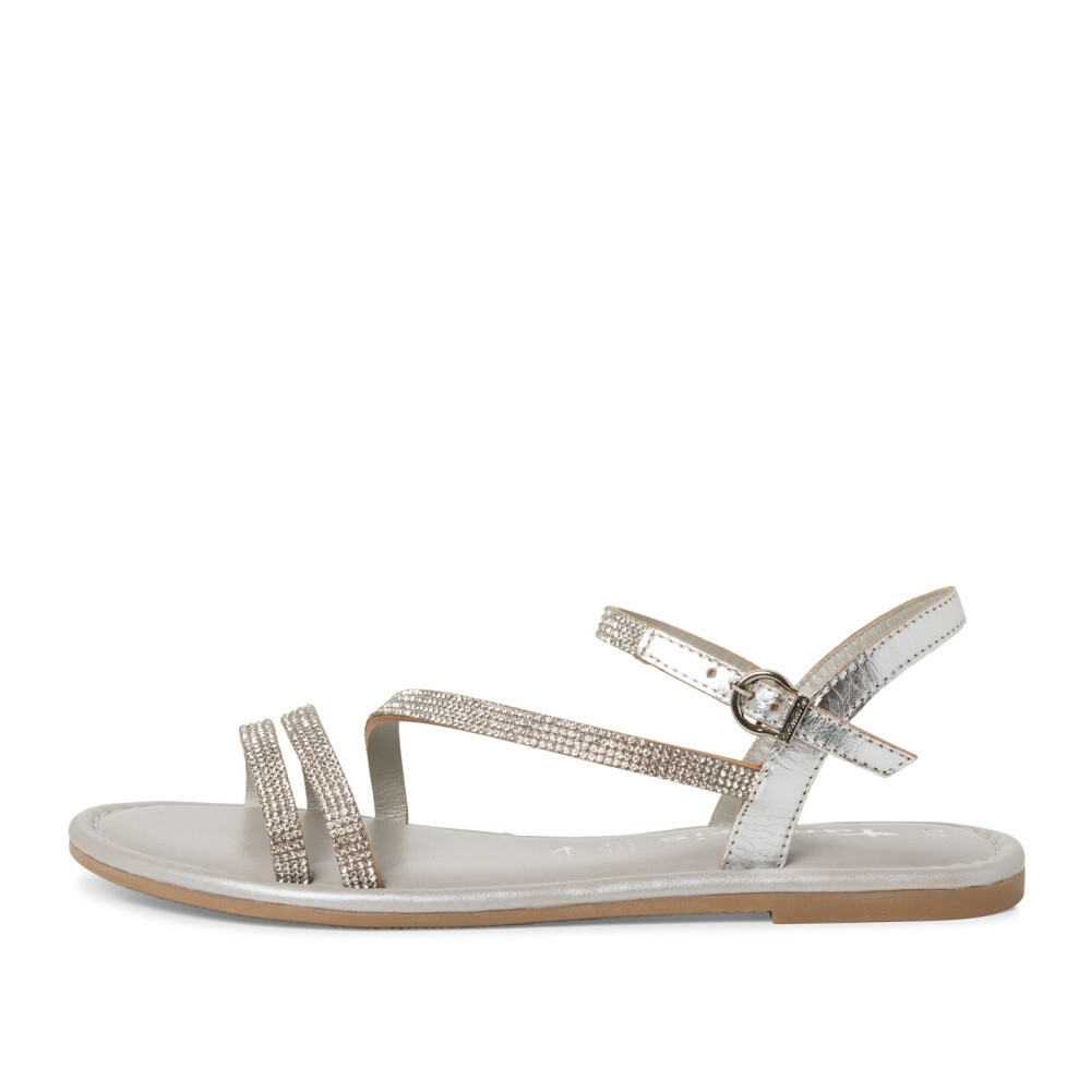 detail Dámské sandály TAMARIS 28113-42-919 stříbrná S4