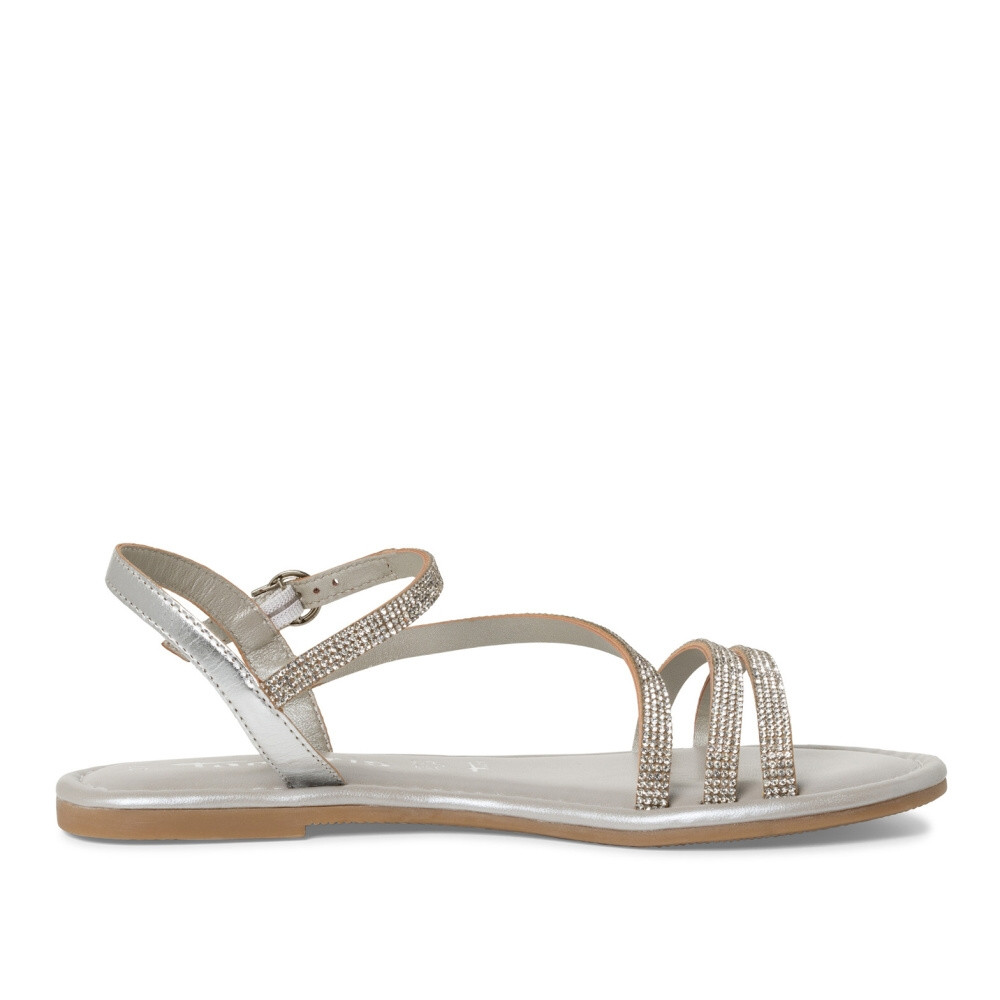 detail Dámské sandály TAMARIS 28113-42-919 stříbrná S4