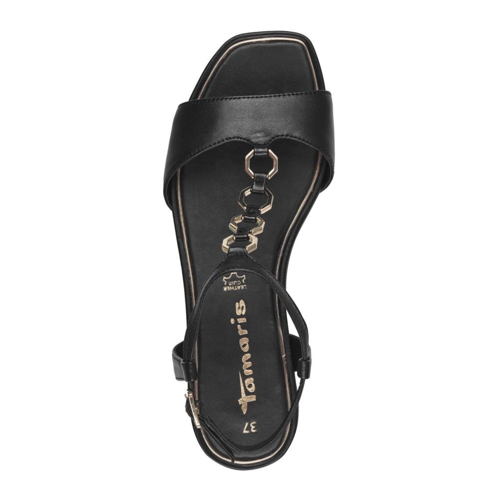 detail Dámské sandály TAMARIS 28120-42-001 černá S4