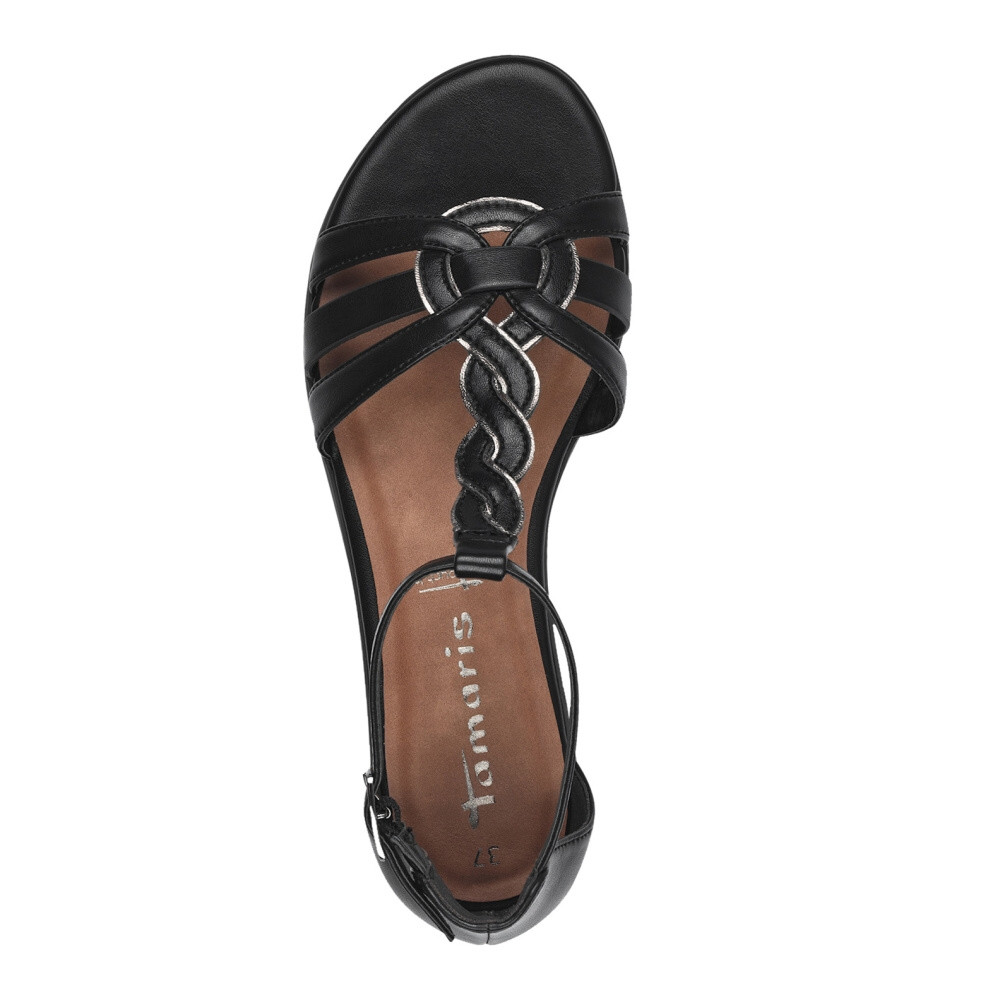 detail Dámské sandály TAMARIS 28130-42-001 černá S4
