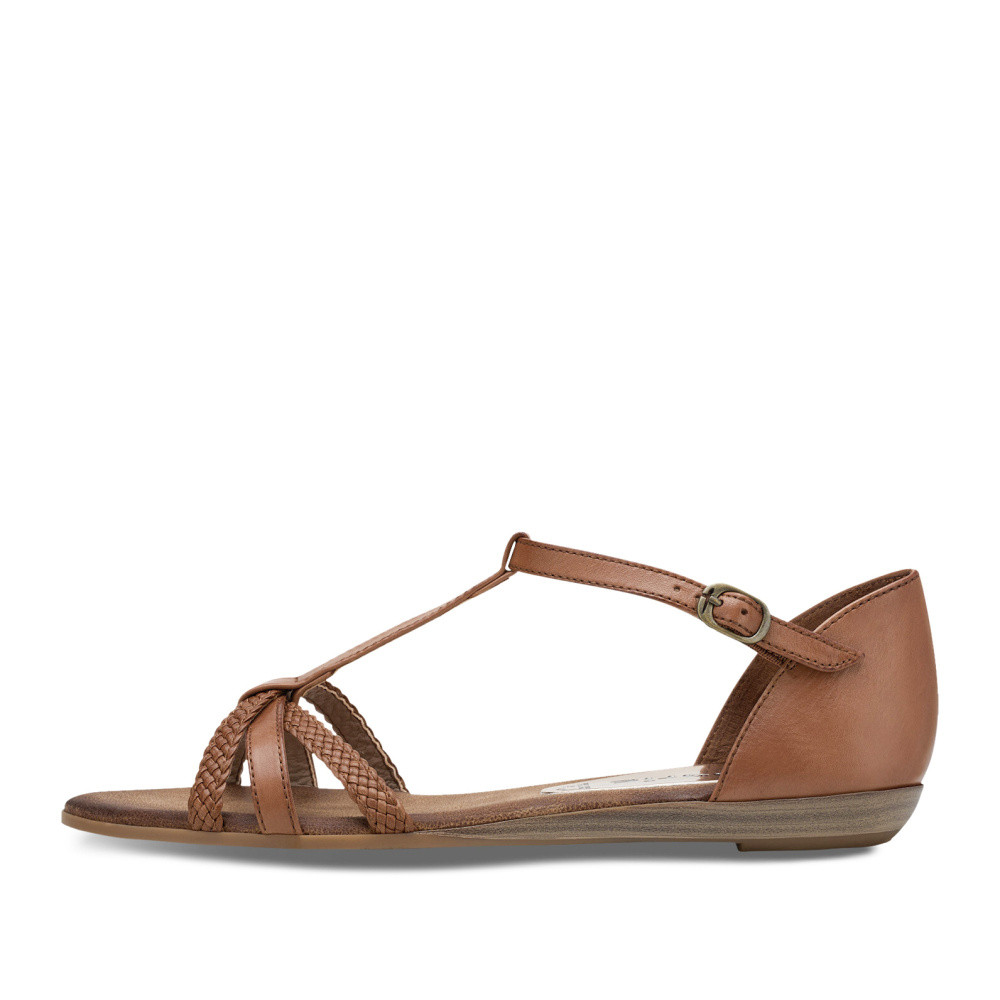 detail Dámské sandály TAMARIS 28137-42-440 hnědá S5