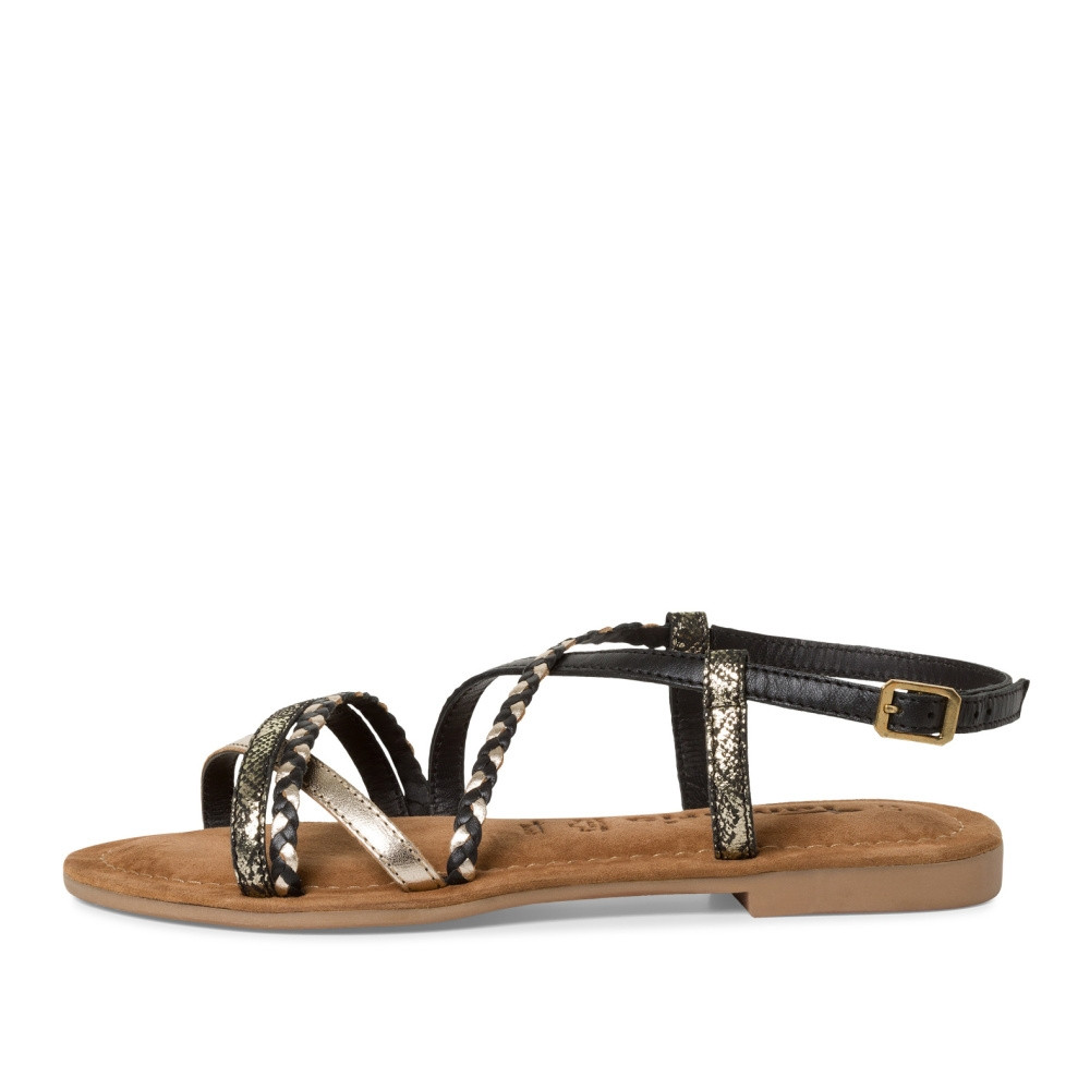 detail Dámské sandály TAMARIS 28139-42-048 černá S4