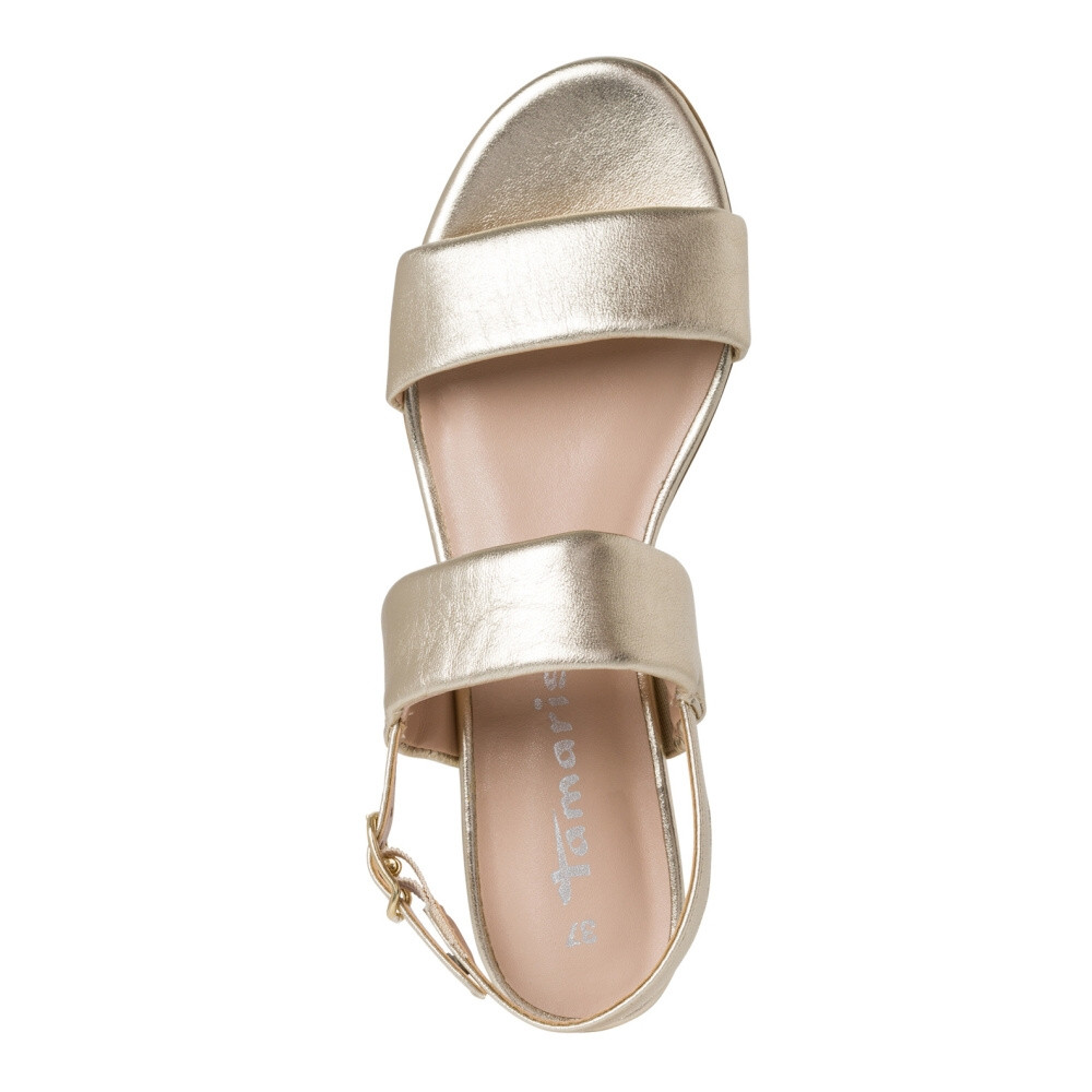 detail Dámské sandály TAMARIS 28147-42-965 zlatá S4