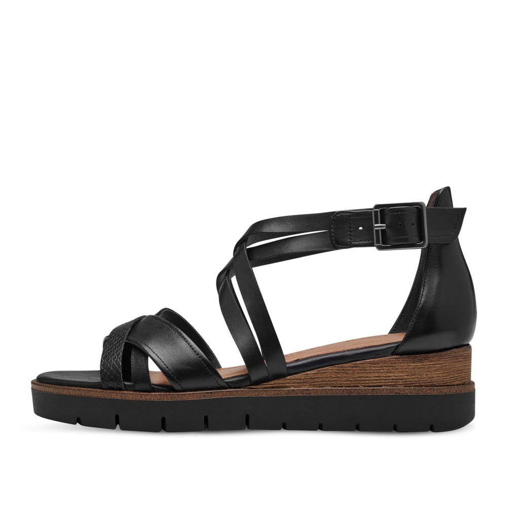 detail Dámské sandály TAMARIS 28205-42-001 černá S4