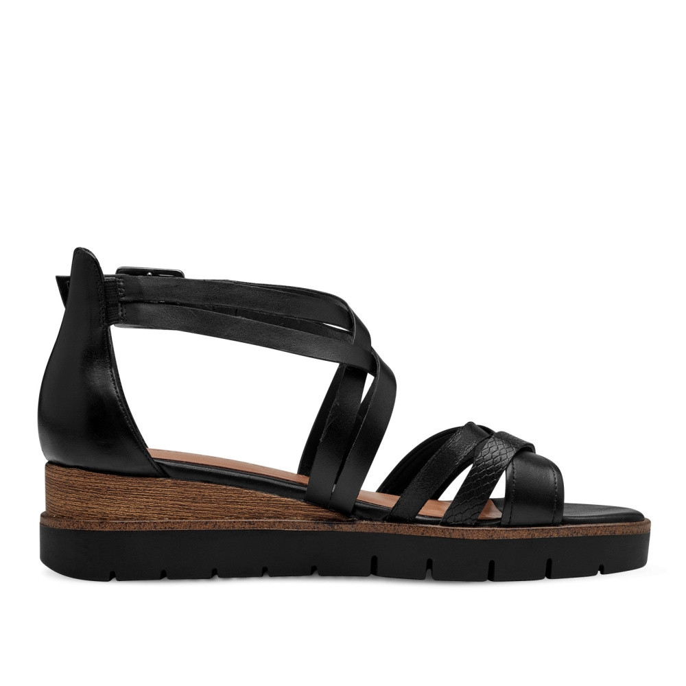 detail Dámské sandály TAMARIS 28205-42-001 černá S4