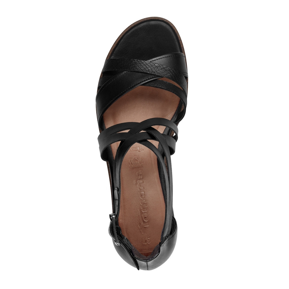 detail Dámské sandály TAMARIS 28205-42-001 černá S4