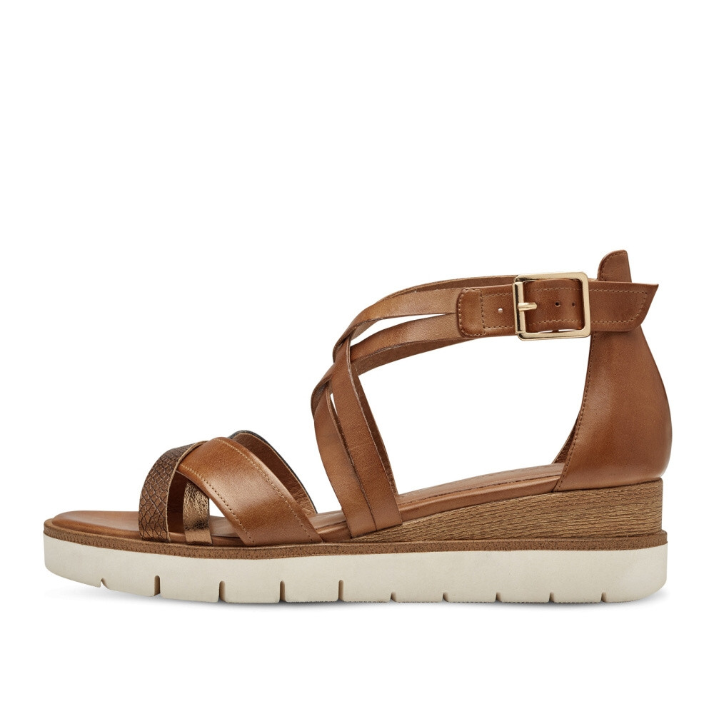 detail Dámské sandály TAMARIS 28205-42-305 hnědá S4