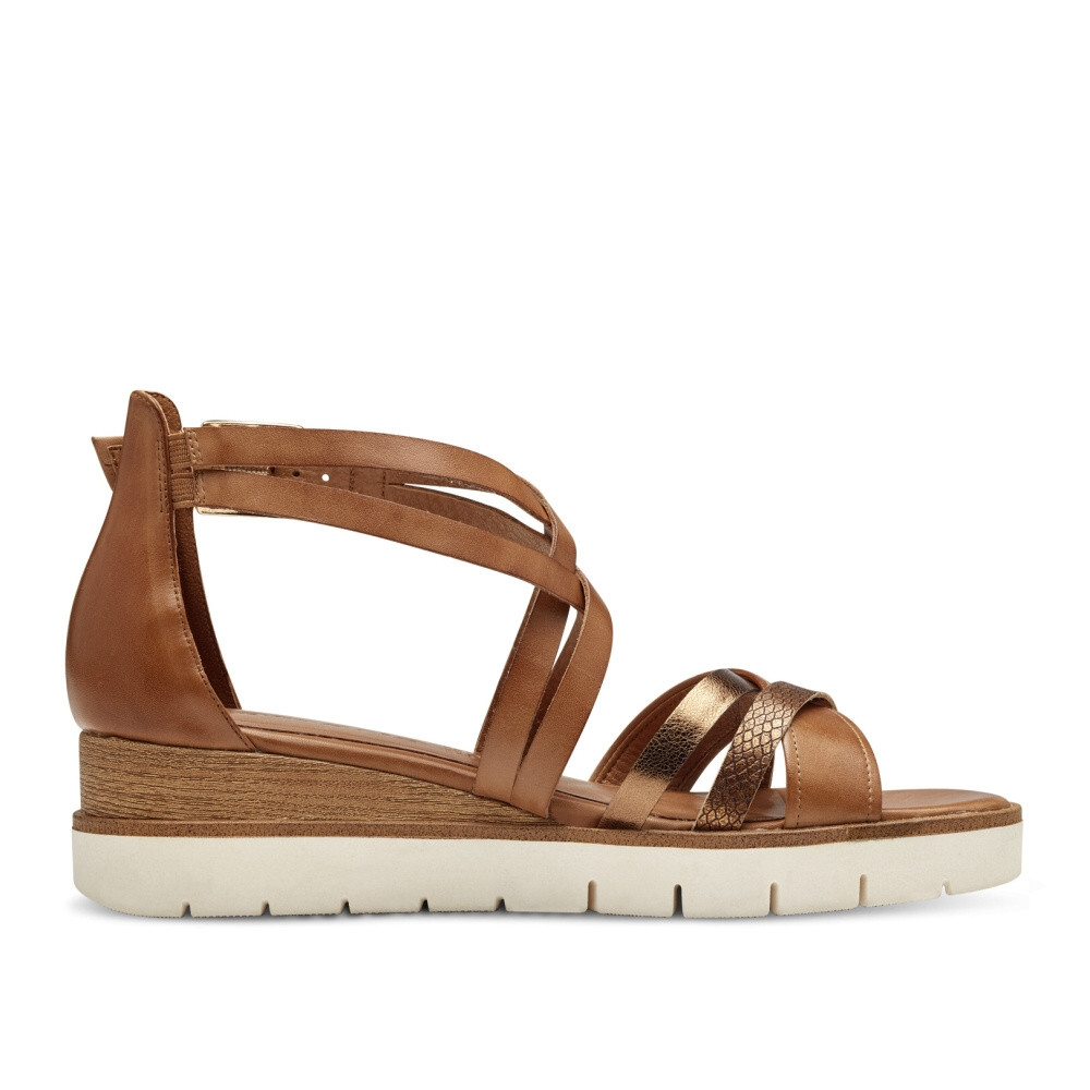 detail Dámské sandály TAMARIS 28205-42-305 hnědá S4