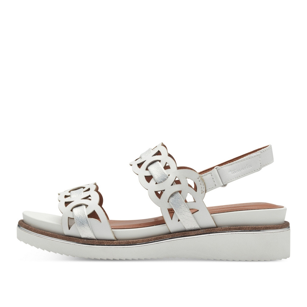 detail Dámské sandály TAMARIS 28212-42-100 bílá S4