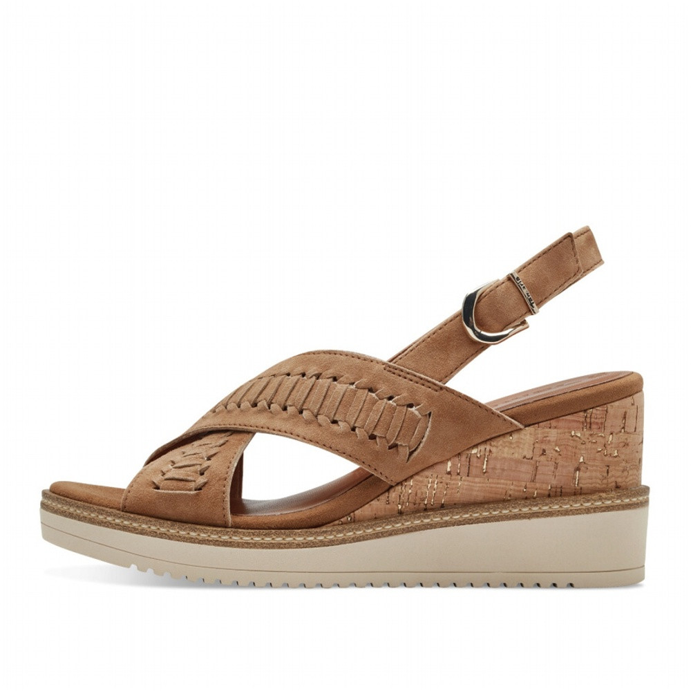 detail Dámské sandály TAMARIS 28213-42-310 hnědá S4