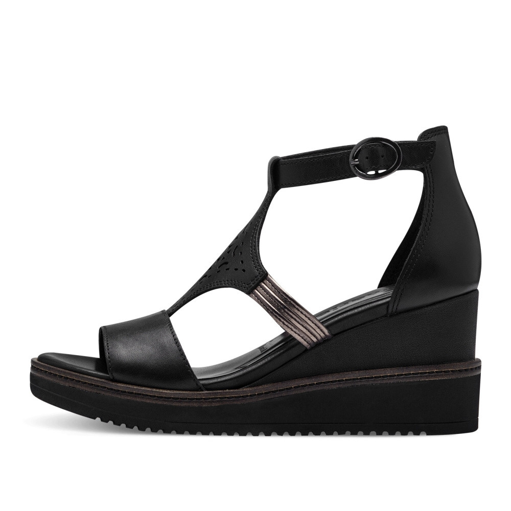 detail Dámské sandály TAMARIS 28214-42-001 černá S4