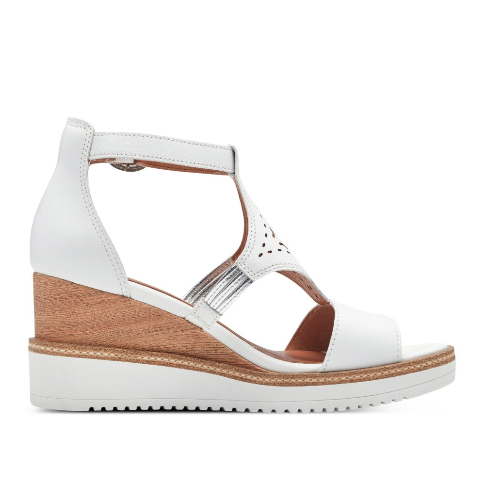 detail Dámské sandály TAMARIS 28214-42-100 bílá S4