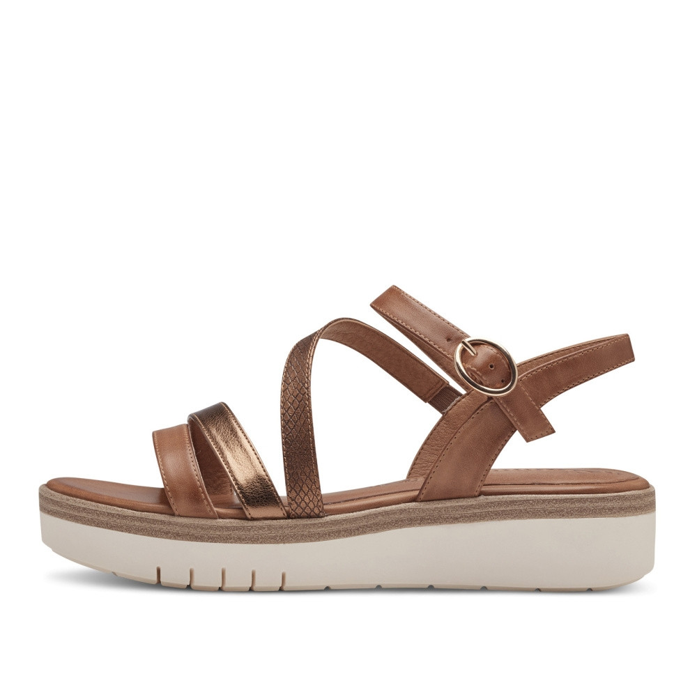 detail Dámské sandály TAMARIS 28215-42-440 hnědá S4