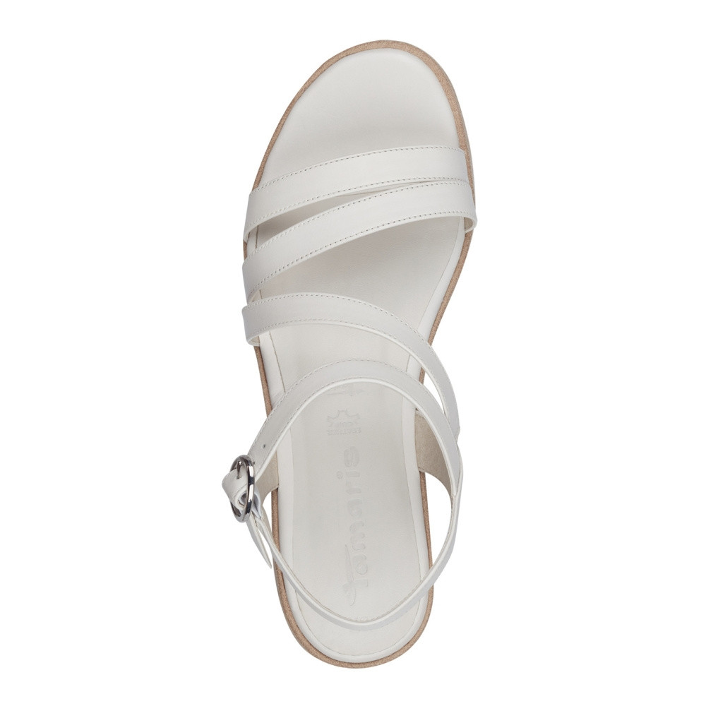 detail Dámské sandály TAMARIS 28215-42-146 bílá S4