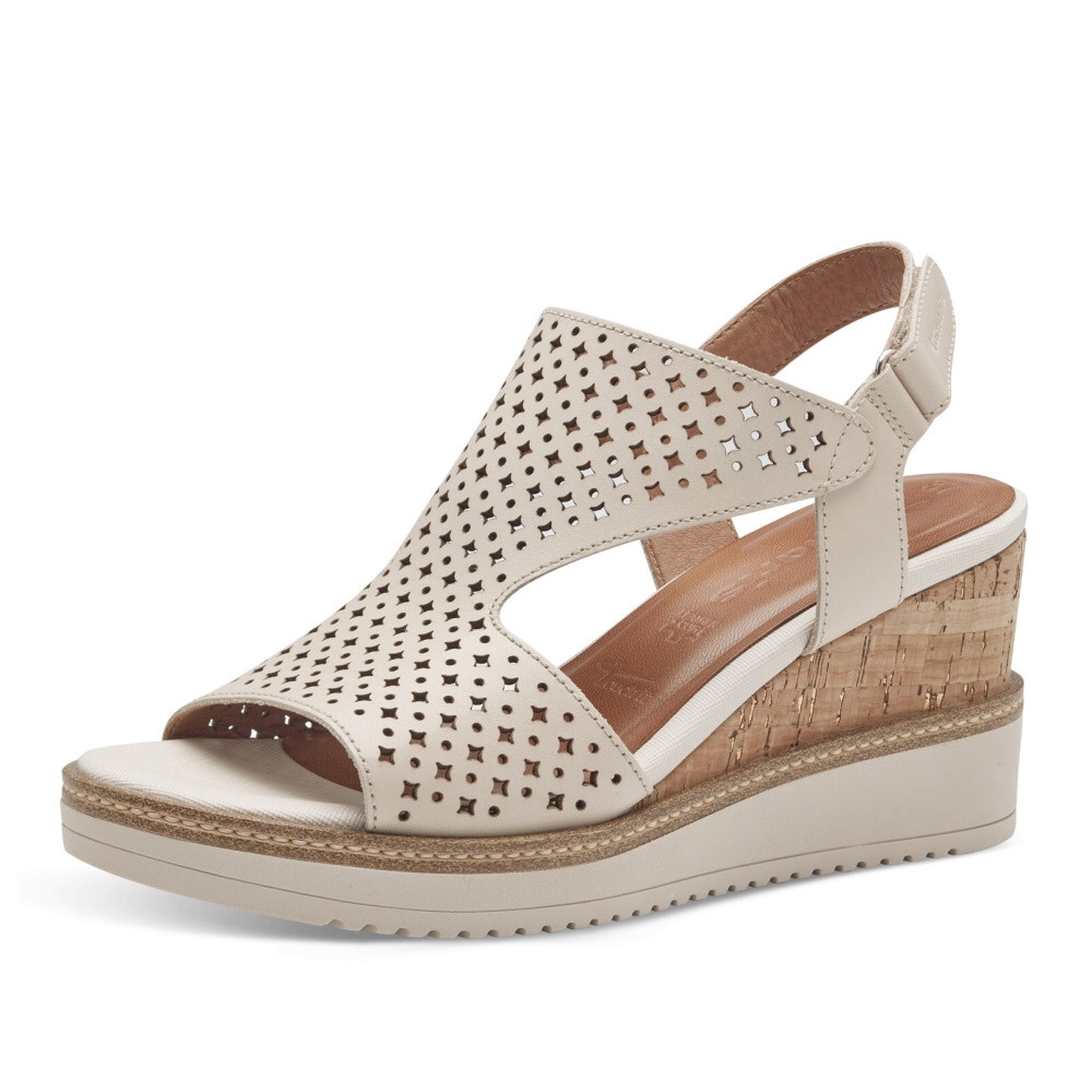 detail Dámské sandály TAMARIS 28218-42-418 béžová S4