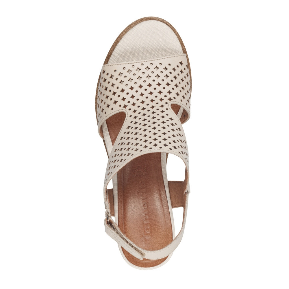detail Dámské sandály TAMARIS 28218-42-418 béžová S4