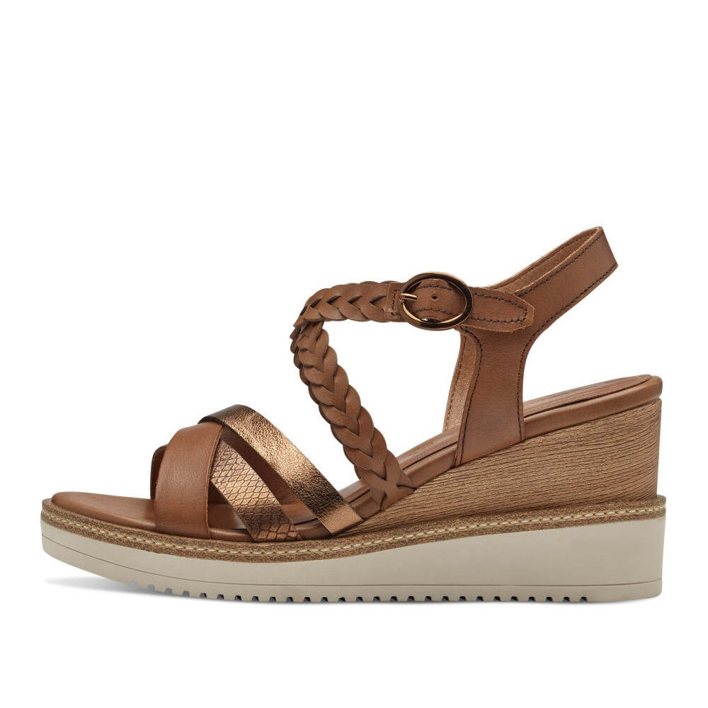 detail Dámské sandály TAMARIS 28220-42-305 hnědá S4