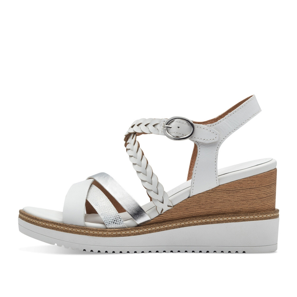detail Dámské sandály TAMARIS 28220-42-100 bílá S4