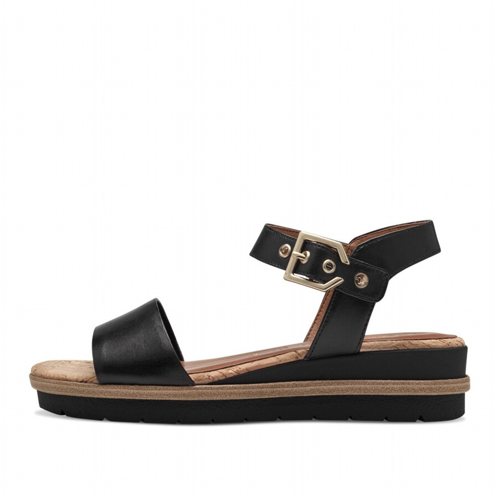 detail Dámské sandály TAMARIS 28222-42-001 černá S5