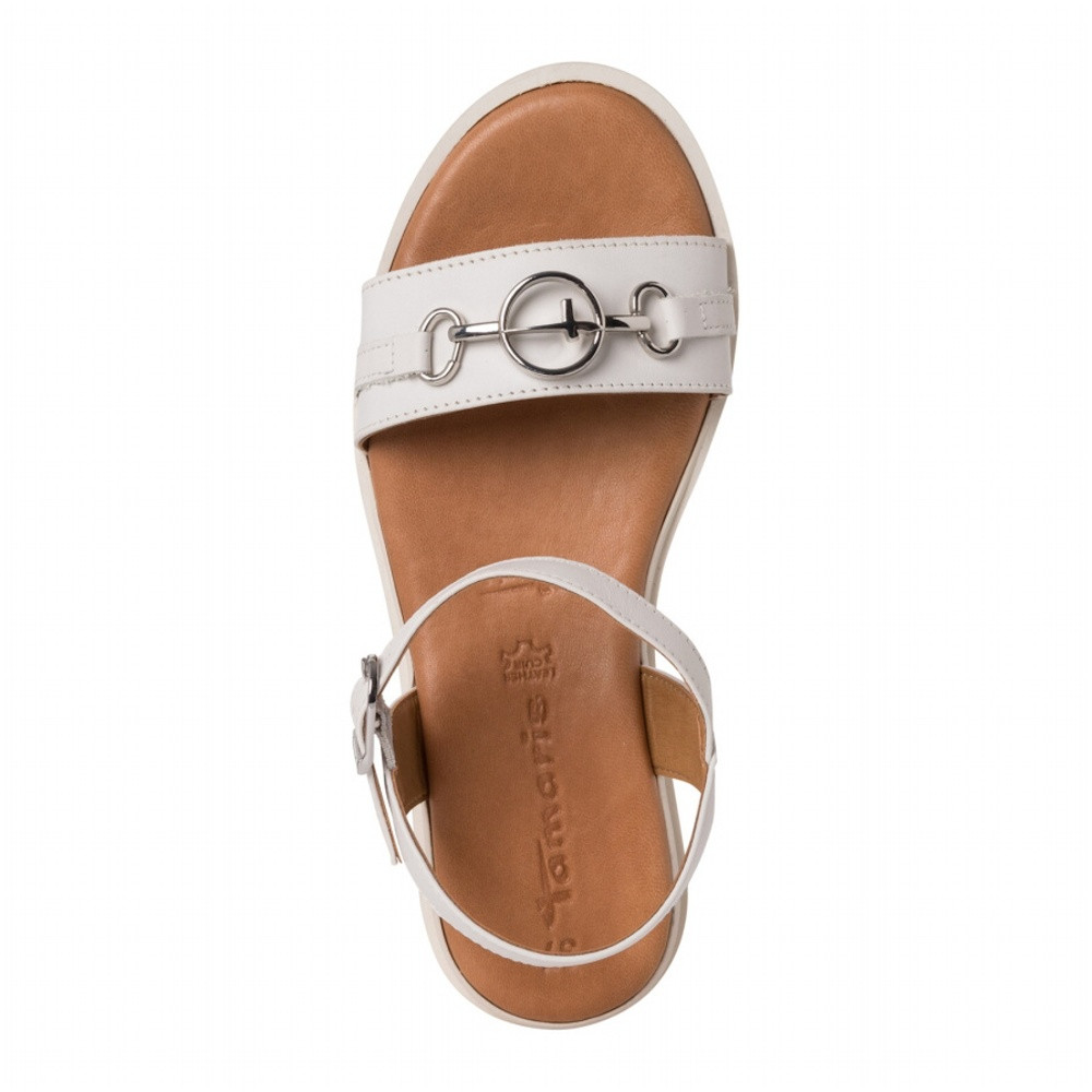 detail Dámské sandály TAMARIS 28233-42-100 bílá S4