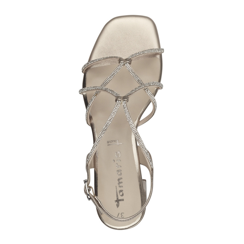 detail Dámské sandály TAMARIS 28236-42-933 zlatá S5