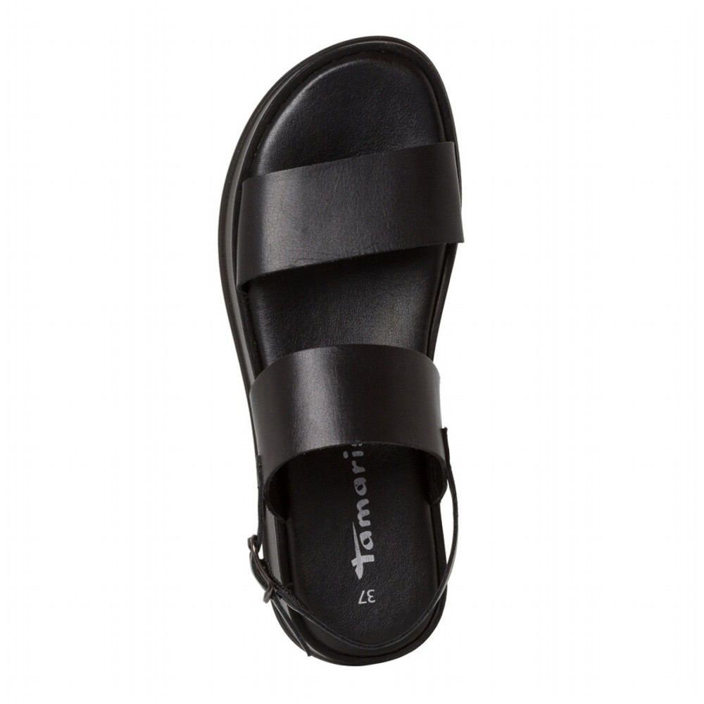detail Dámské sandály TAMARIS 28238-42-001 černá S5