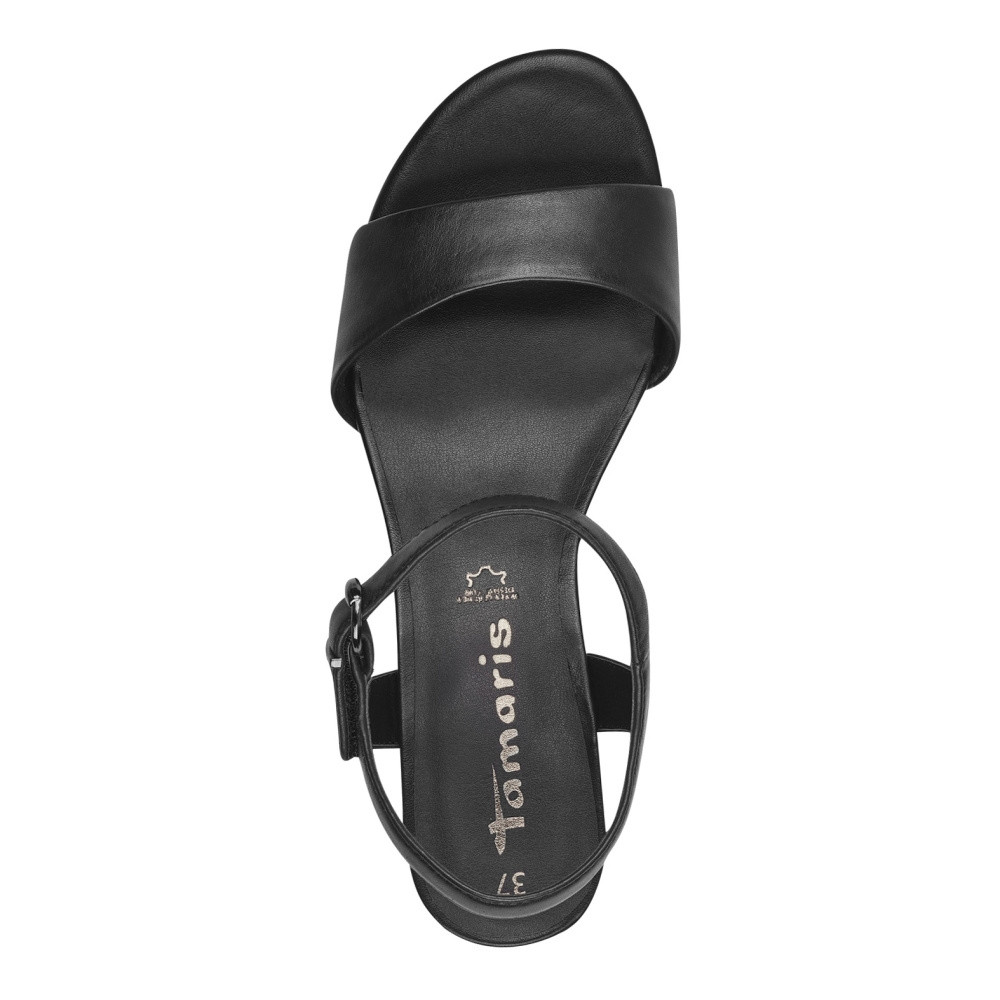 detail Dámské sandály TAMARIS 28250-42-001 černá S5