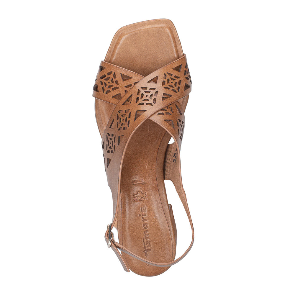 detail Dámské sandály TAMARIS 28252-42-440 hnědá S6