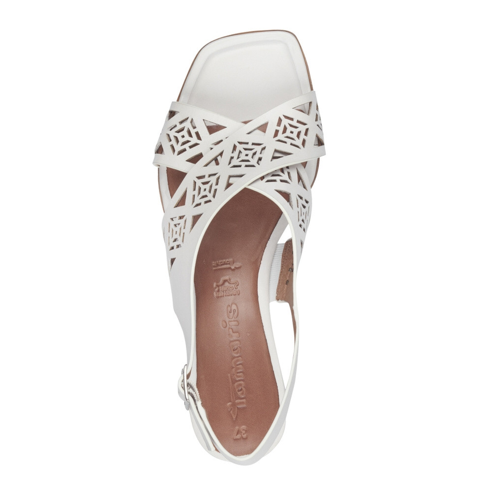detail Dámské sandály TAMARIS 28252-42-100 bílá S5