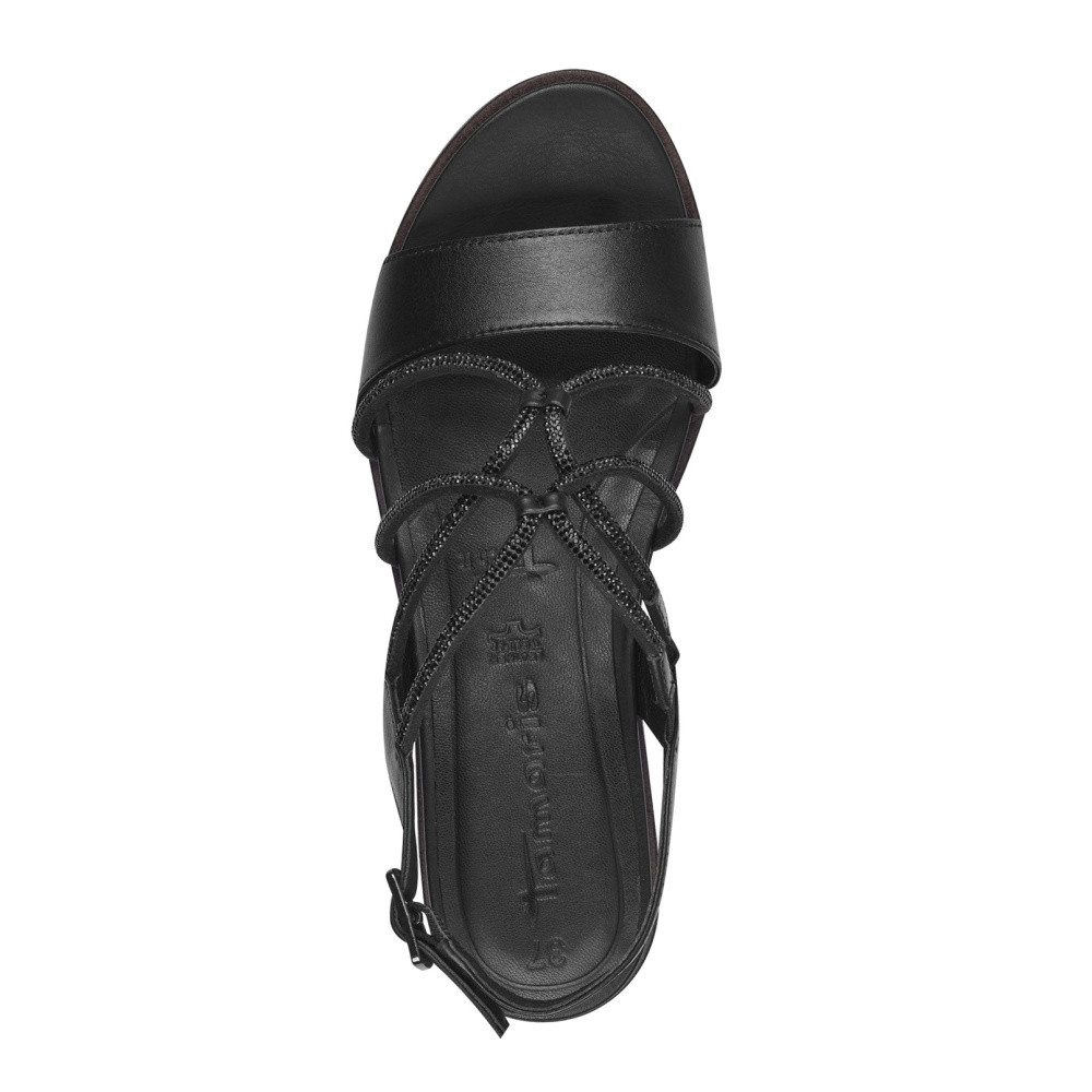 detail Dámské sandály TAMARIS 28257-42-001 černá S4