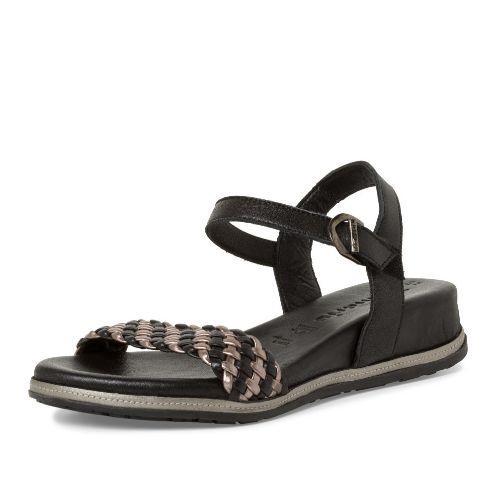 detail Dámské sandály TAMARIS 28263-42-098 černá S4