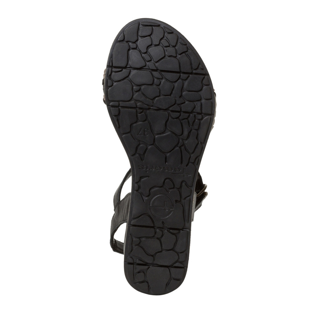 detail Dámské sandály TAMARIS 28263-42-098 černá S4