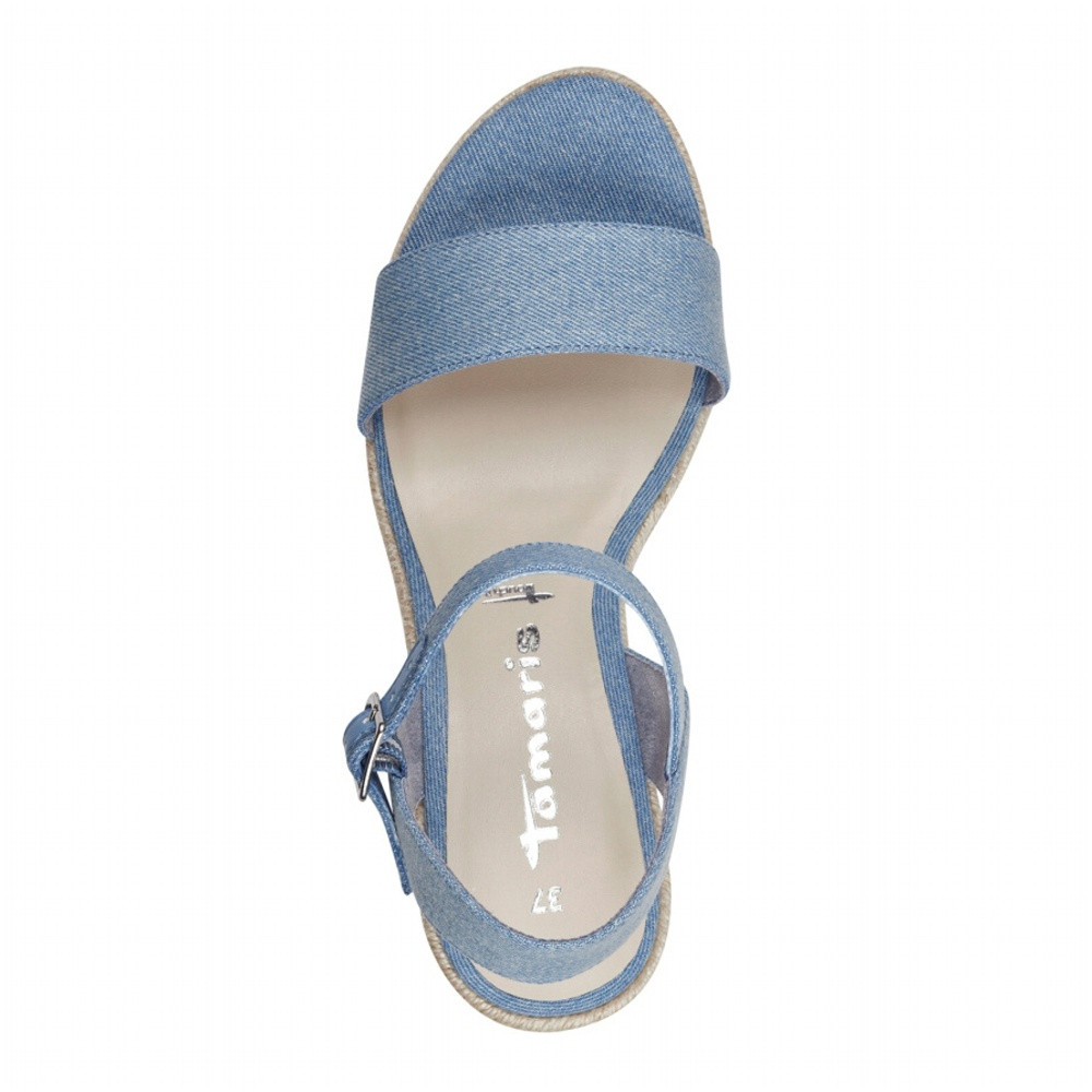 detail Dámské sandály TAMARIS 28300-42-802 modrá S4