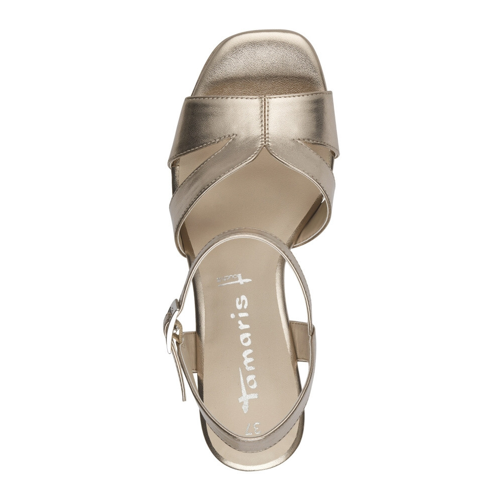 detail Dámské sandály TAMARIS 28349-42-933 zlatá S4