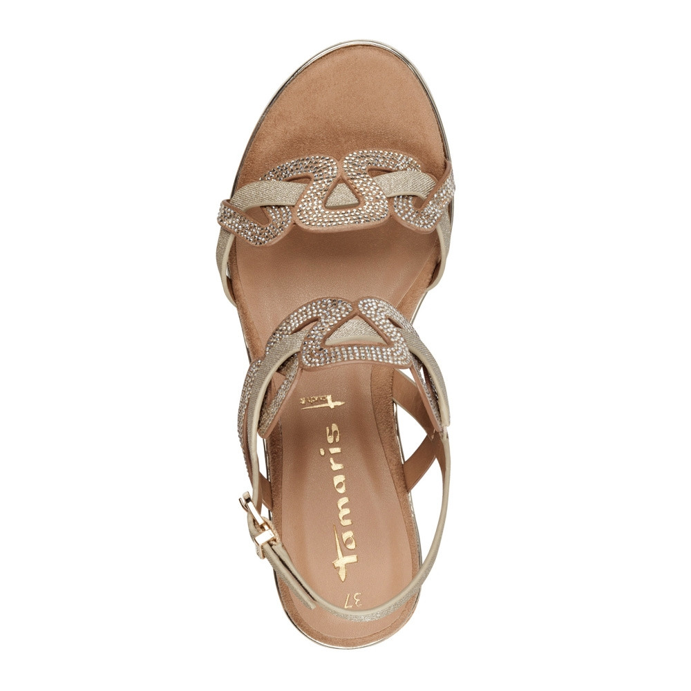 detail Dámské sandály TAMARIS 28355-42-333 béžová S4