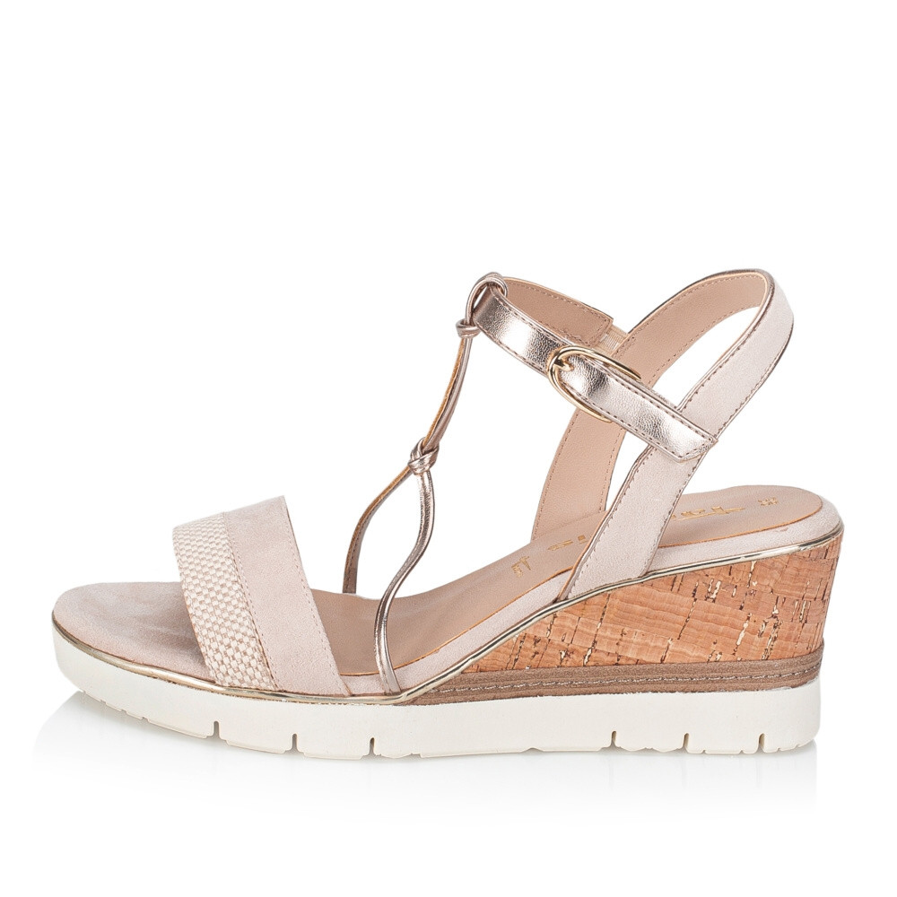 detail Dámské sandály TAMARIS 28361-42-402 béžová S5