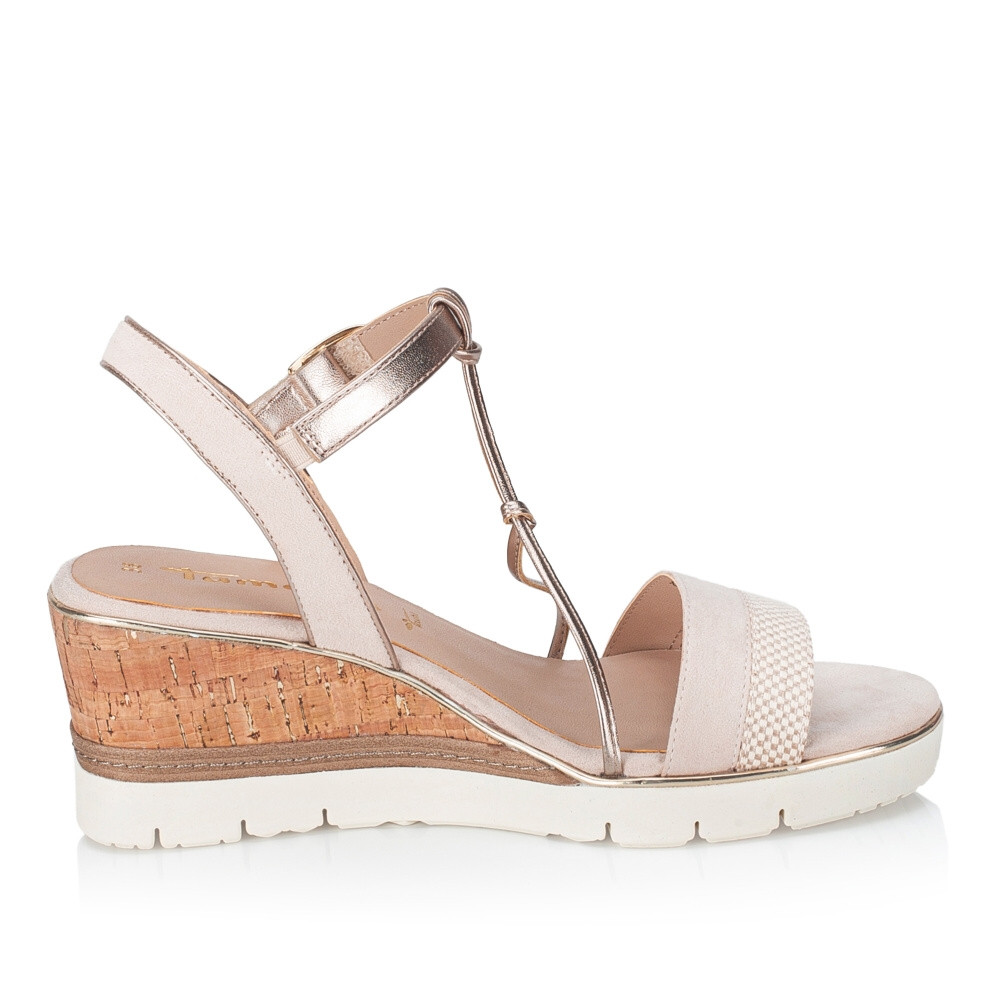 detail Dámské sandály TAMARIS 28361-42-402 béžová S5