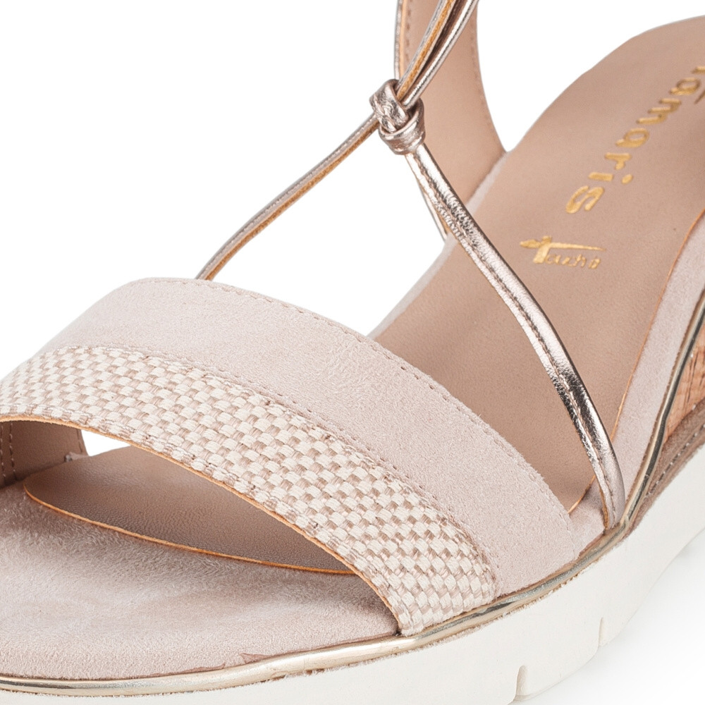 detail Dámské sandály TAMARIS 28361-42-402 béžová S5