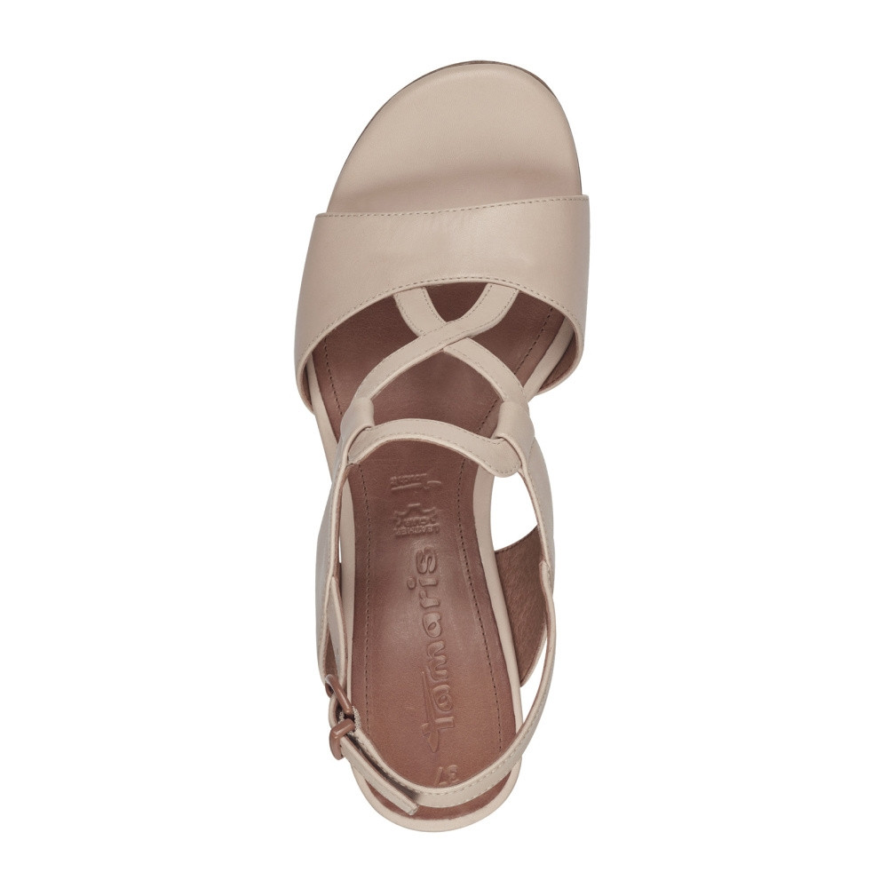 detail Dámské sandály TAMARIS 28379-42-251 béžová S4