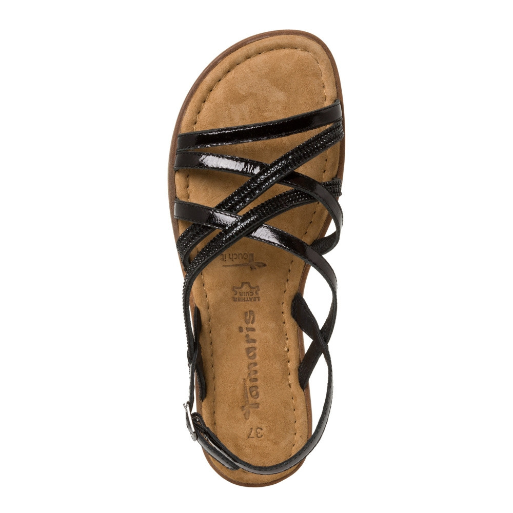 detail Dámské sandály TAMARIS 28600-42-098 černá S4