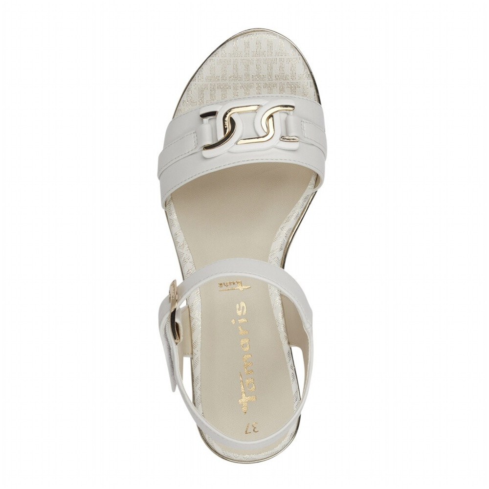 detail Dámské sandály TAMARIS 28702-42-100 bílá S5