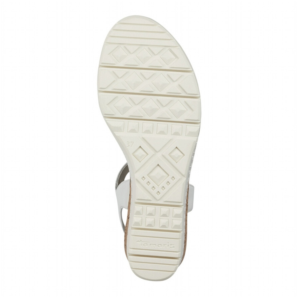 detail Dámské sandály TAMARIS 28702-42-100 bílá S5