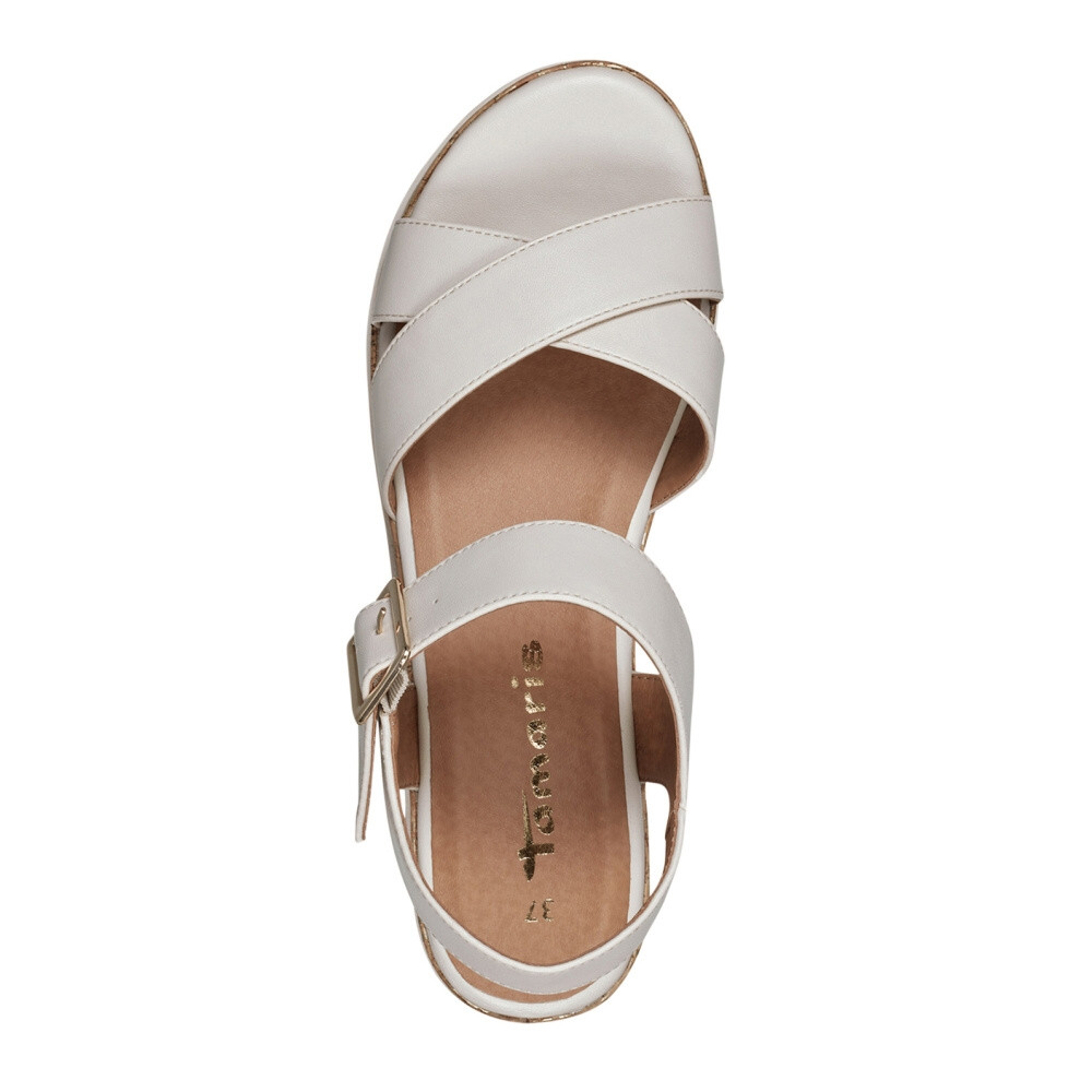 detail Dámské sandály TAMARIS 28708-42-418 béžová S5