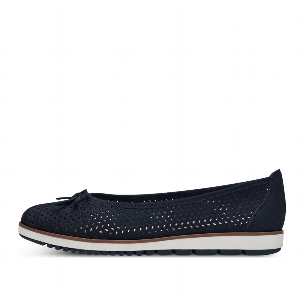 detail Dámské baleríny TAMARIS 22121-42-805 modrá S5