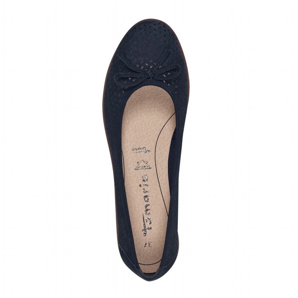 detail Dámské baleríny TAMARIS 22121-42-805 modrá S5