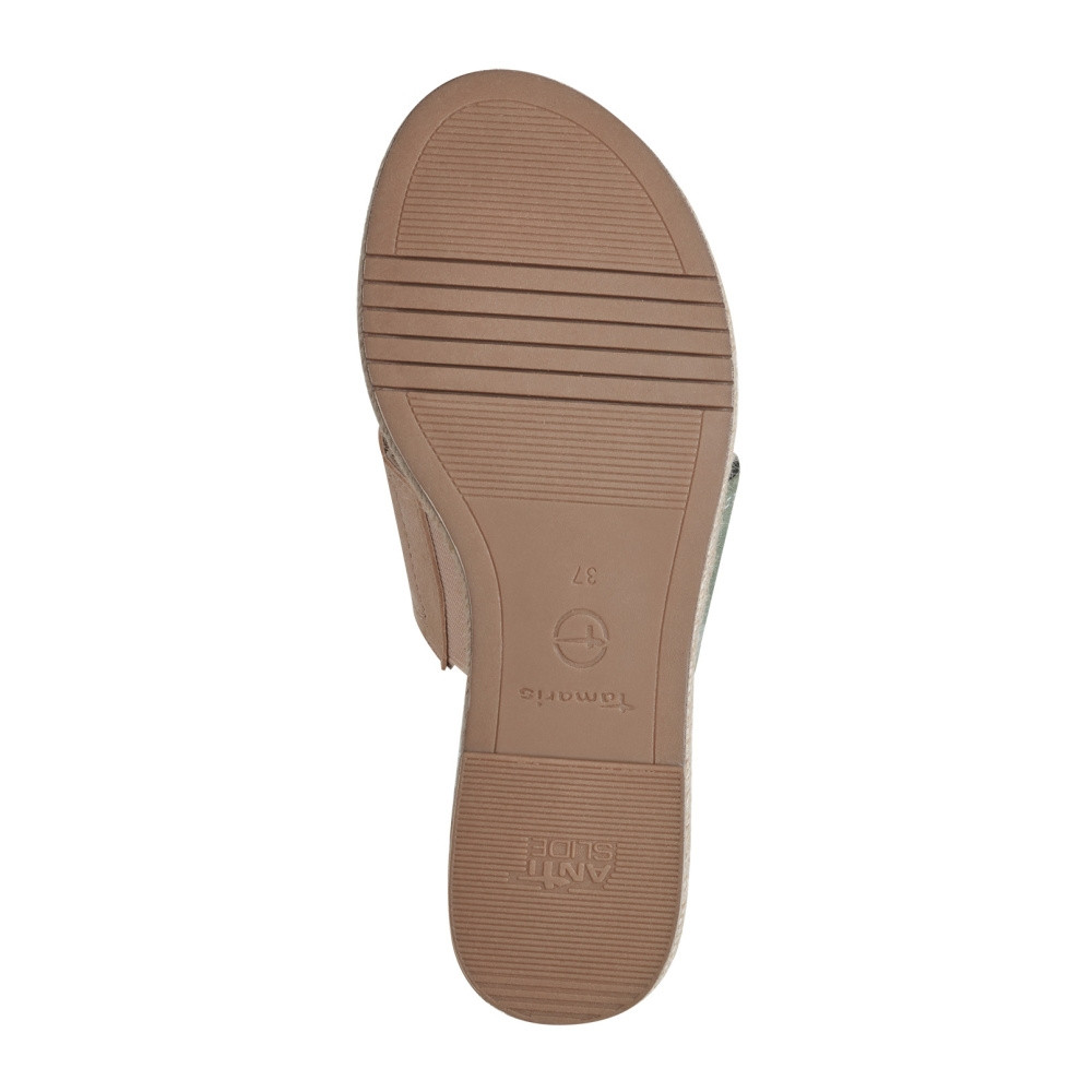 detail Dámské nazouváky TAMARIS 27129-42-770 zelená S4