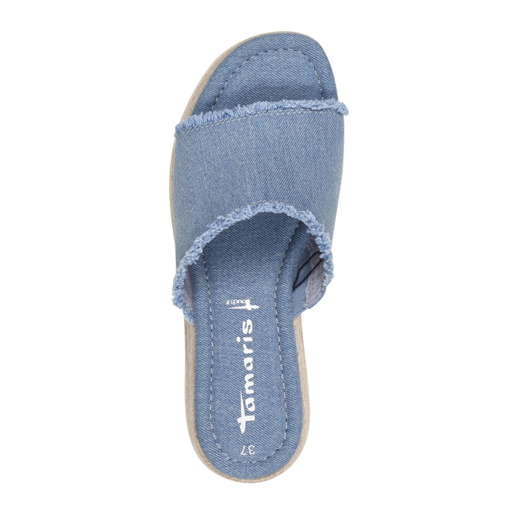 detail Dámské nazouváky TAMARIS 27232-42-802 modrá S4