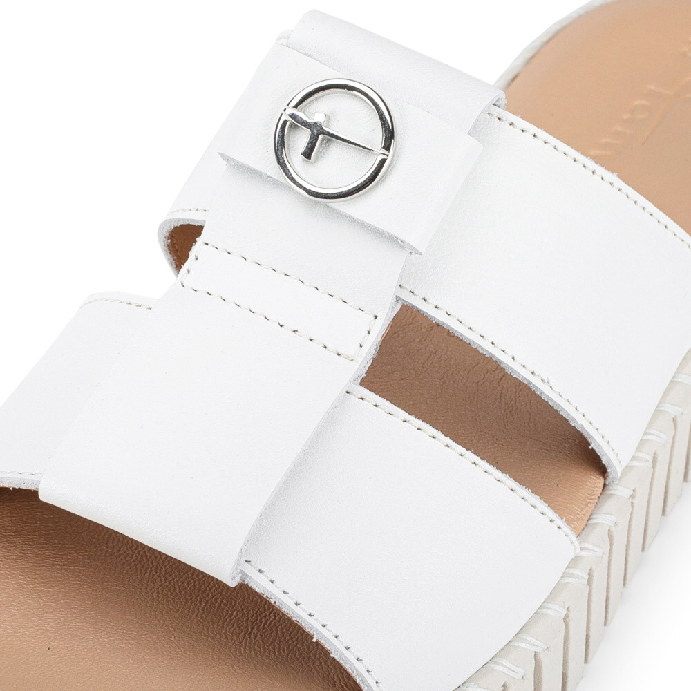 detail Dámské nazouváky TAMARIS 27233-42-100 bílá S4