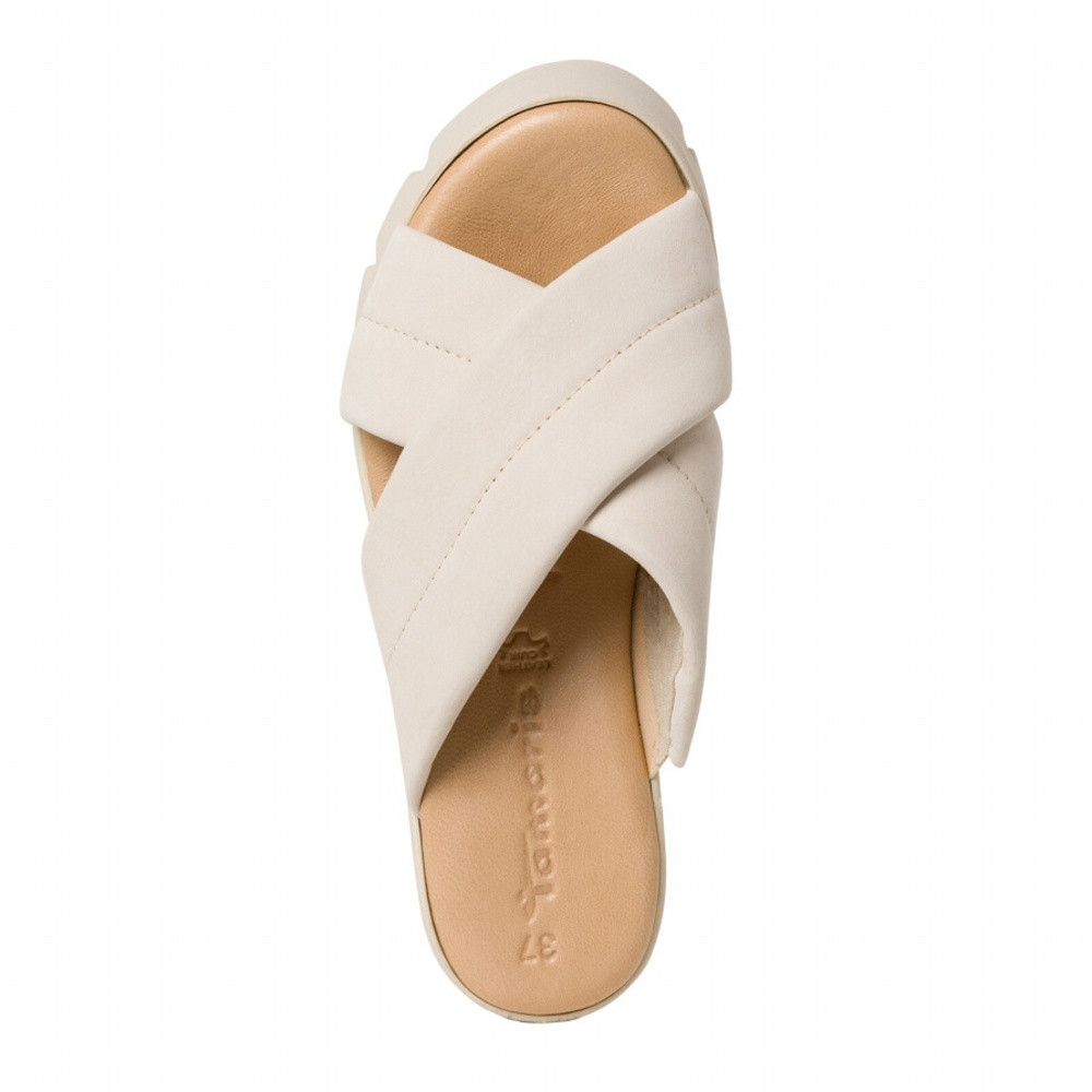 detail Dámské nazouváky TAMARIS 27235-42-418 béžová S4